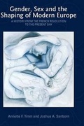 Cover: Gender, Sex and the Shaping of Modern Europe - Berg Publishers