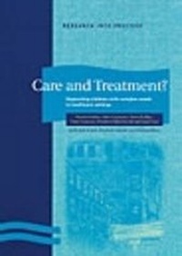 Enlarge image Cover: Care and Treatment - Pavilion Publishing (Brighton) Ltd