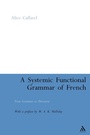 Cover: A Systemic Functional Grammar of French - Bloomsbury Continuum