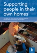Cover: Supporting People in Their Own Homes - Pavilion Publishing (Brighton) Ltd