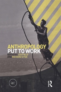 Enlarge image Cover: Anthropology Put to Work - Berg Publishers