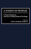 Cover: A Nation of Peoples - Greenwood Press