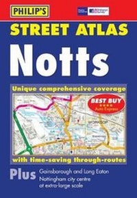Abbildung von: Philip's Street Atlas Nottinghamshire - Philip's