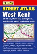 Cover: Philip's Street Atlas West Kent - Philip's