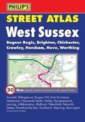 Cover: Philip's Street Atlas West Sussex - Philip's