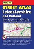 Cover: Philip's Street Atlas Leicestershire and Rutland - Philip's