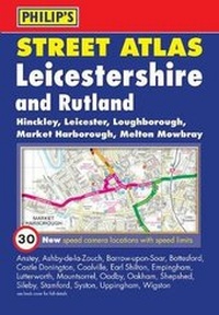 Abbildung von: Philip's Street Atlas Leicestershire and Rutland - Philip's