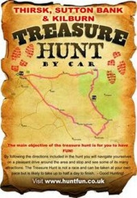 Abbildung von: Thirsk, Sutton Bank and Kilburn Treasure Hunt by Car - huntfun.co.uk