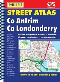 Abbildung von: Philip's Street Atlas Co. Antrim and Co. Londonderry - Philip's