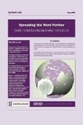 Cover: Spreading the Word Further - WEDC