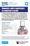 Cover: An Engineer's Guide to Domestic Water Containers - WEDC