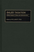 Cover: Sales Taxation - Praeger Publishers Inc