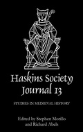 Cover: The Haskins Society Journal 13 - Boydell Press