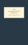 Cover: The Haskins Society Journal 14 - Boydell Press