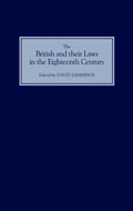 Cover: The British and their Laws in the Eighteenth Century - Boydell Press