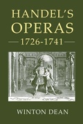 Cover: Handel's Operas, 1726-1741 - Boydell Press