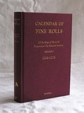 Cover: Calendar of the Fine Rolls of the Reign of Henry III [1216-1248]. I: 1216-1224 - Boydell Press