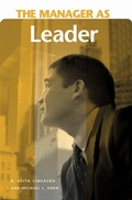 Cover: The Manager as Leader - Praeger Publishers Inc
