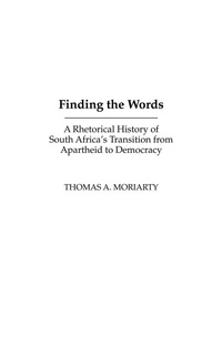 Enlarge image Cover: Finding the Words - Praeger Publishers Inc