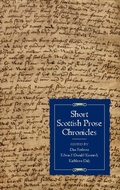 Cover: Short Scottish Prose Chronicles - Boydell Press
