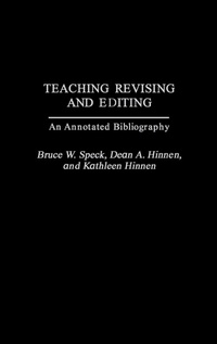 Enlarge image Cover: Teaching Revising and Editing - Praeger Publishers Inc