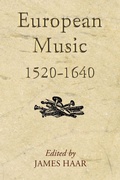 Cover: European Music, 1520-1640 - Boydell Press