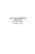 Cover: Anglo-American Shipbuilding in World War II - Praeger Publishers Inc
