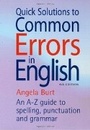 Cover: Quick Solutions to Common Errors in English 4th Edition - How To Books Ltd