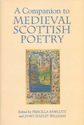 Cover: A Companion to Medieval Scottish Poetry - D.S. Brewer