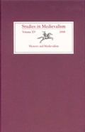Cover: Studies in Medievalism XV - D.S. Brewer