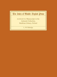 Enlarge image Cover: The Index of Middle English Prose, Handlist IX - D.S. Brewer
