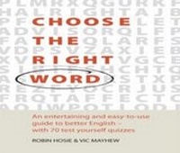 Enlarge image Cover: Choose The Right Word - How To Books Ltd
