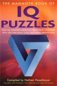Enlarge image Cover: The Mammoth Book of IQ Puzzles - Robinson Publishing