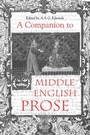 Cover: A Companion to Middle English Prose - D.S. Brewer