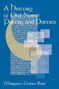 Cover: A History of Old Norse Poetry and Poetics - D.S. Brewer