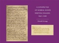 Cover: A Conspectus of Scribal Hands Writing English, 960-1100 - D.S. Brewer