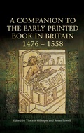 Cover: A Companion to the Early Printed Book in Britain, 1476-1558 - D.S. Brewer
