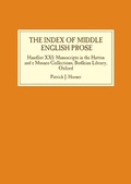Cover: The Index of Middle English Prose - D.S. Brewer