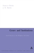 Cover: Genre and Institutions - Continuum International Publishing Group Ltd.