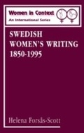 Cover: Swedish Women's Writing 1850-1995 - The Athlone Press