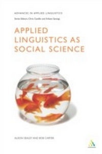 Enlarge image Cover: Applied Linguistics as Social Science - Continuum International Publishing Group Ltd.