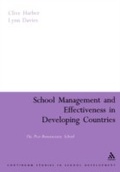 Cover: School Management and Effectiveness in Developing Countries - Continuum International Publishing Group Ltd.