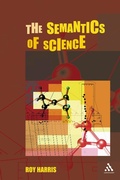 Cover: The Semantics of Science - Continuum International Publishing Group Ltd.
