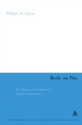 Cover: Boyle on Fire - Continuum International Publishing Group Ltd.