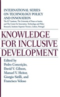 Cover: Knowledge for Inclusive Development - Praeger Publishers Inc