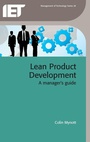Cover: Lean Product Development - Institution of Engineering and Technology