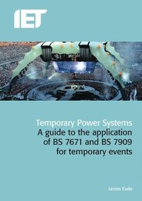 Enlarge image Cover: Temporary Power Systems - Institution of Engineering and Technology