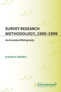 Cover: Survey Research Methodology, 1990-1999 - Praeger Publishers Inc