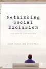 Cover: Rethinking Social Exclusion - SAGE Publications Ltd