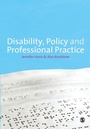 Cover: Disability, Policy and Professional Practice - SAGE Publications Ltd